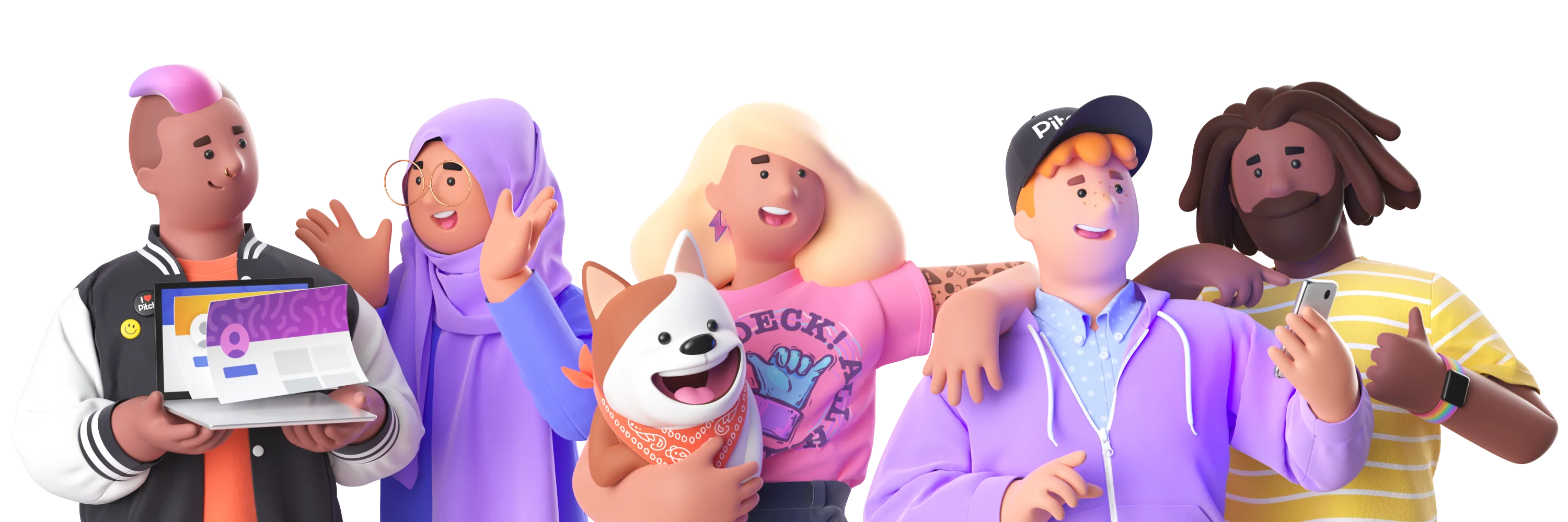 Community illustration showcasing µLearn peer learning platform