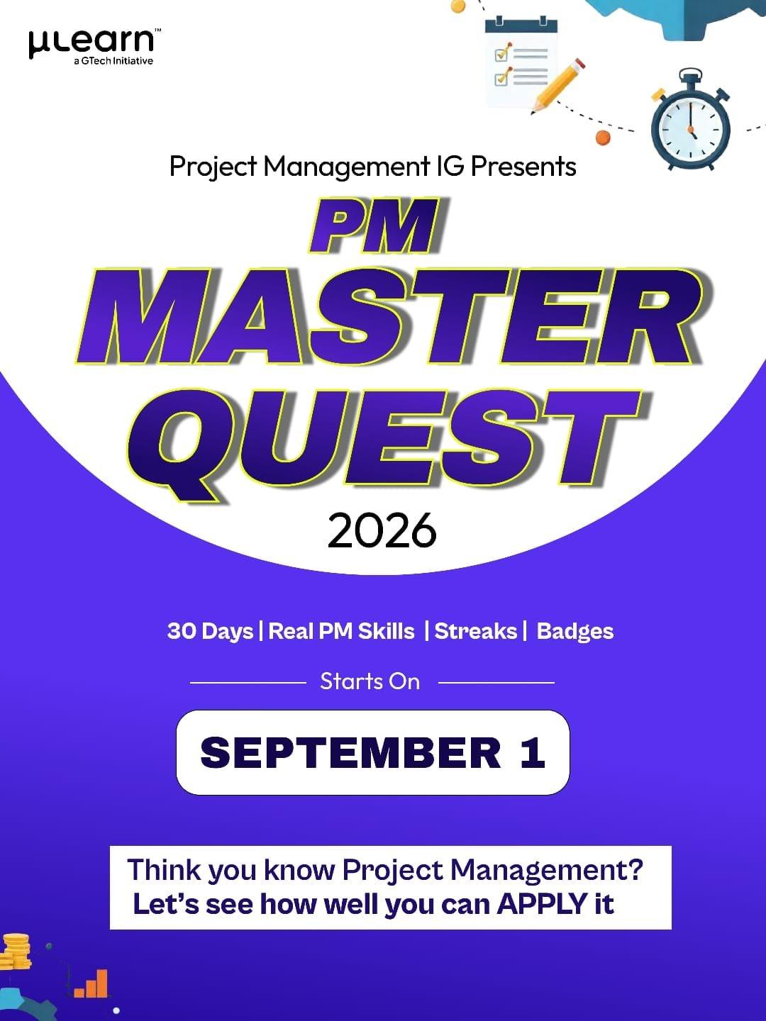 Project Management Master Quest